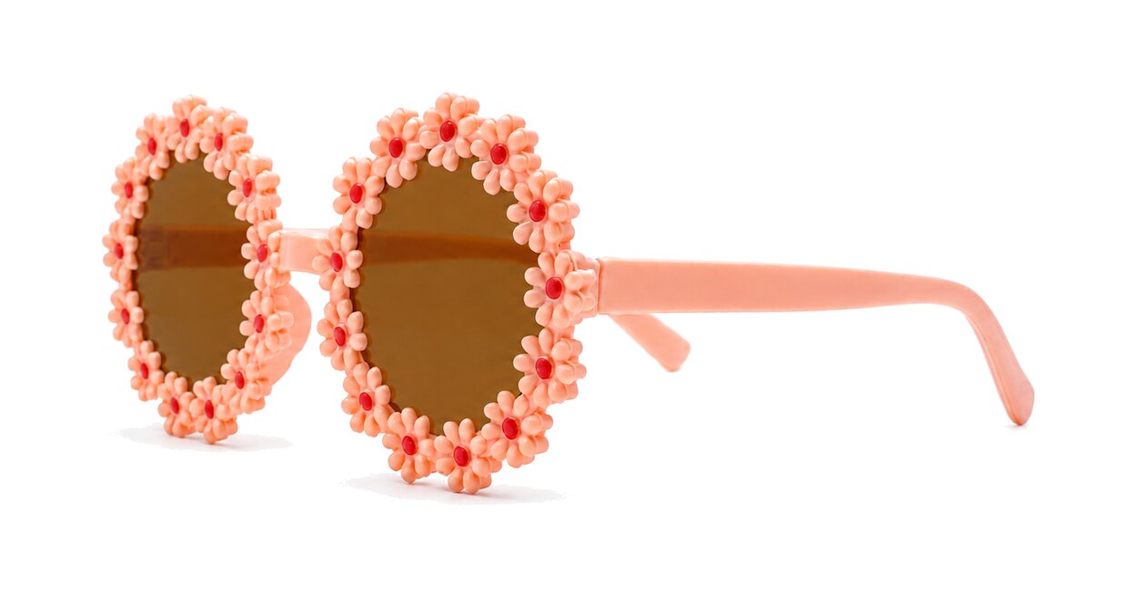 Daisy kids sunglasses with colourful flower design