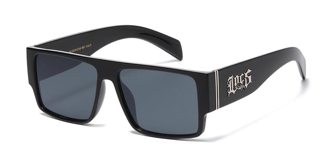 LOCS Sunglasses-8LOC91234-BK-Hardcore
