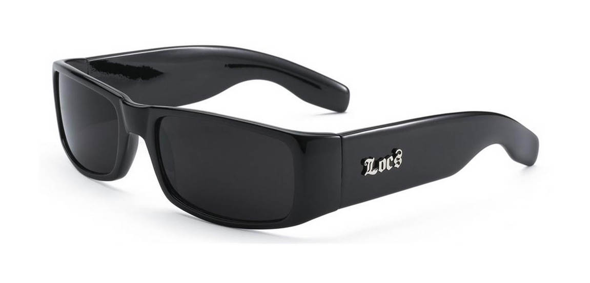 LOCS Sunglasses-8LOC91234-BK-Hardcore