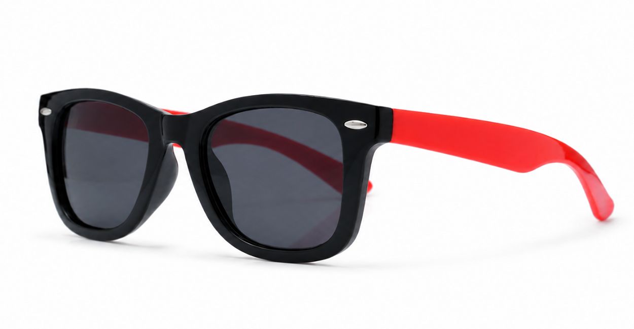 Nippa kids two tone polarised sunglasses with flexible TR90 frames