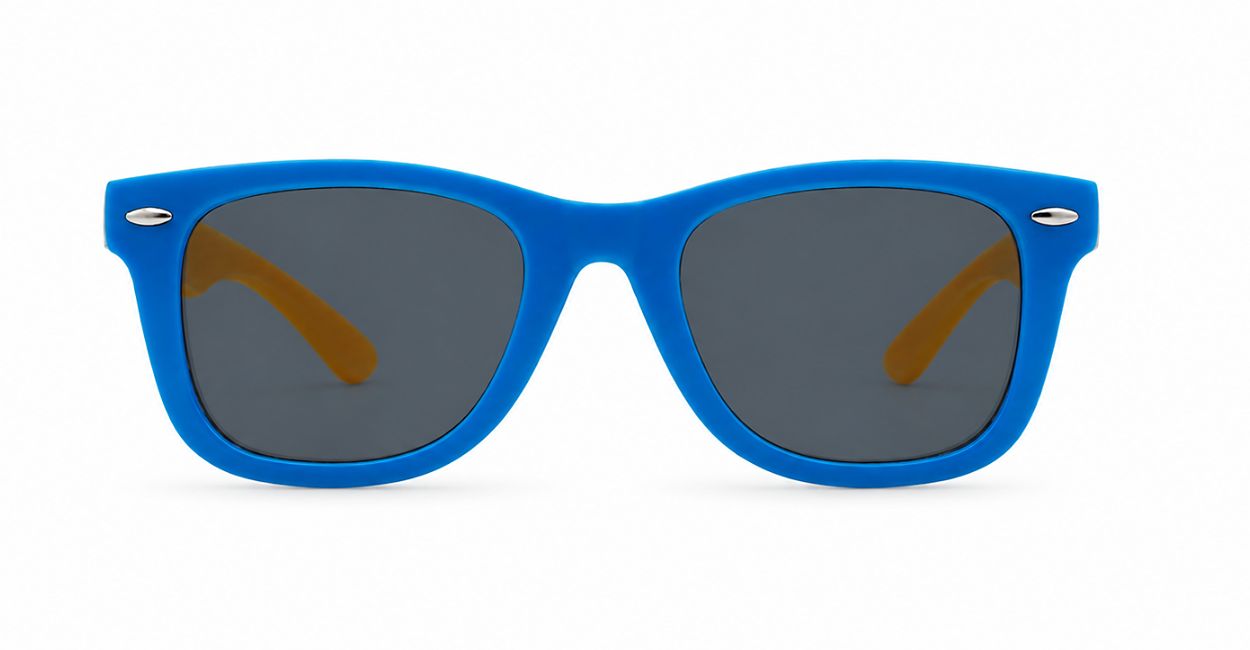 Nippa kids two tone polarised sunglasses with flexible TR90 frames