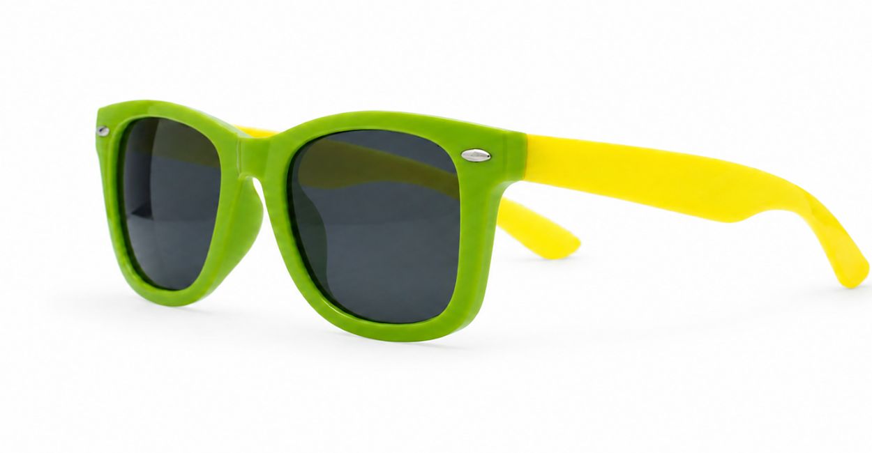 Nippa kids two tone polarised sunglasses with flexible TR90 frames