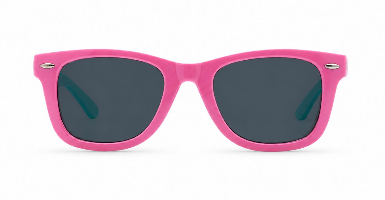 Nippa kids two tone polarised sunglasses with flexible TR90 frames