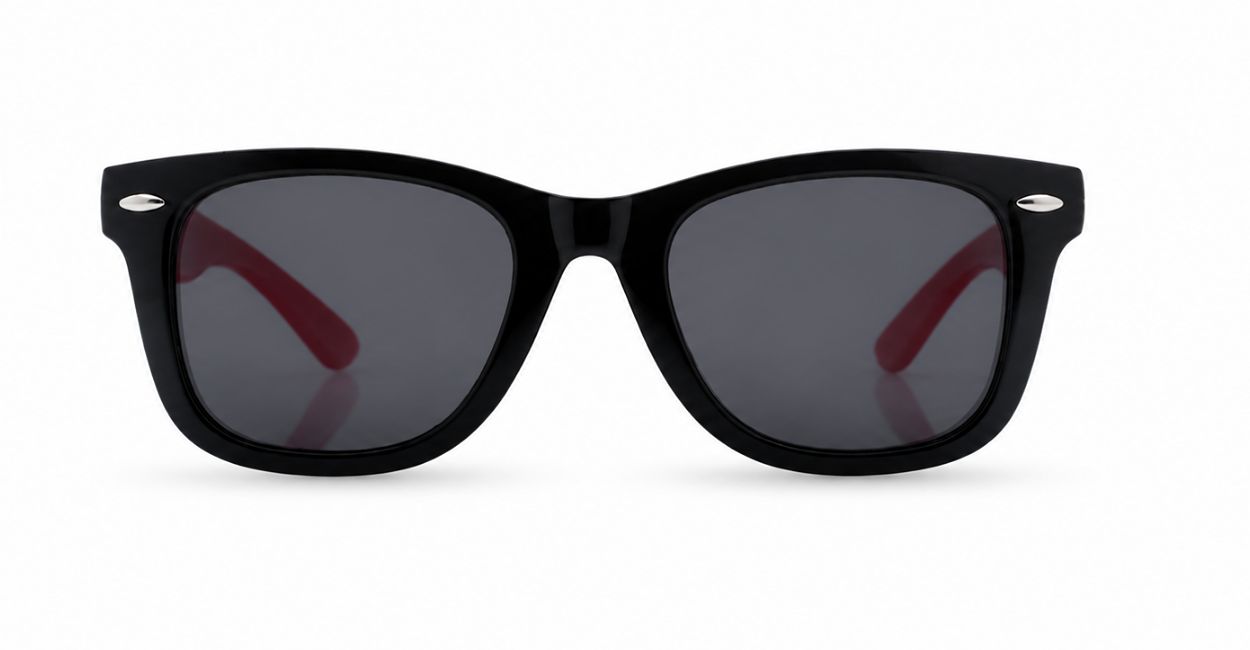 Nippa kids two tone polarised sunglasses with flexible TR90 frames