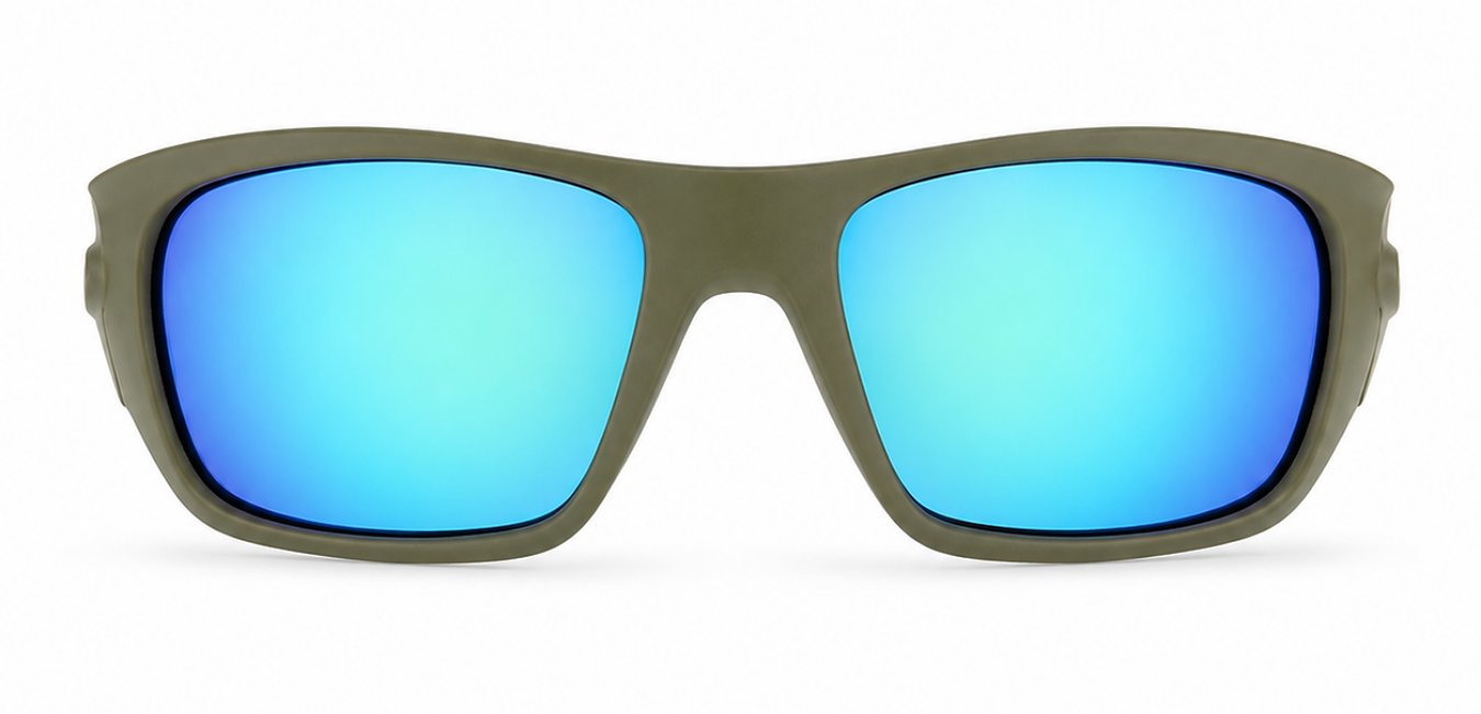 Bronson sunglasses with rectangular wrap-style frame and UV400 lenses