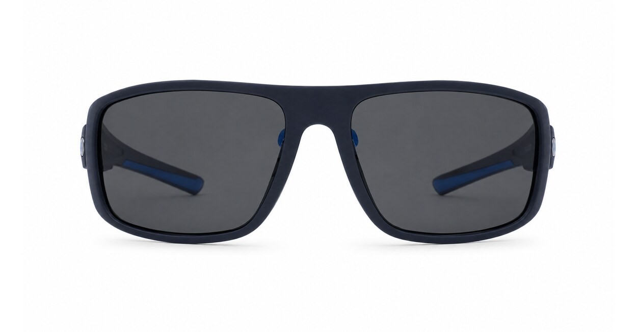 Moby men's wraparound polarised sunglasses with sculpted temples