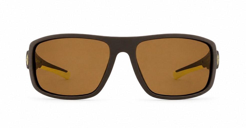 Moby men's wraparound polarised sunglasses with sculpted temples