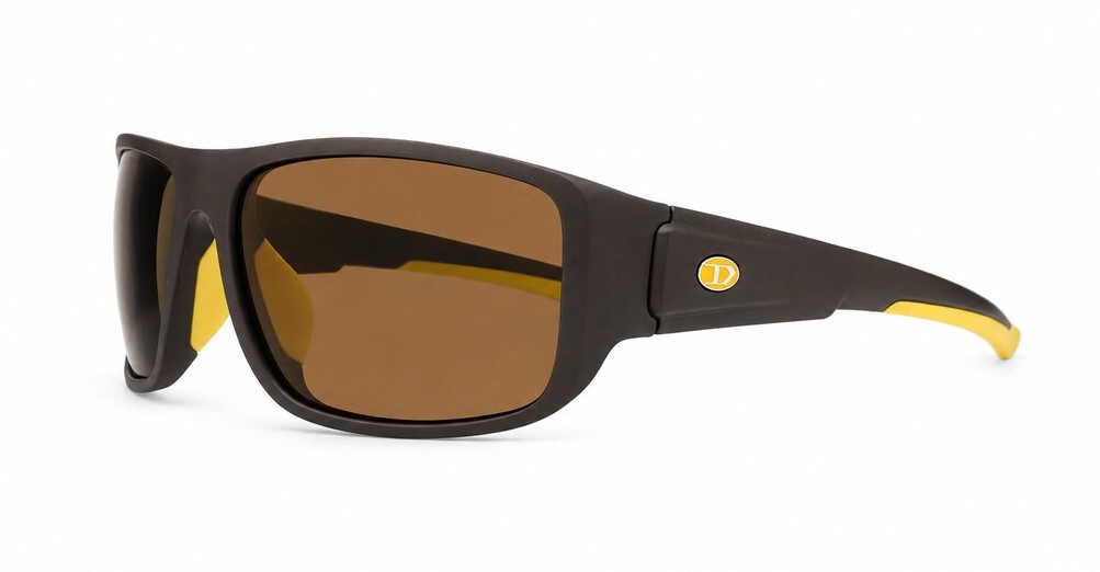Moby men's wraparound polarised sunglasses with sculpted temples