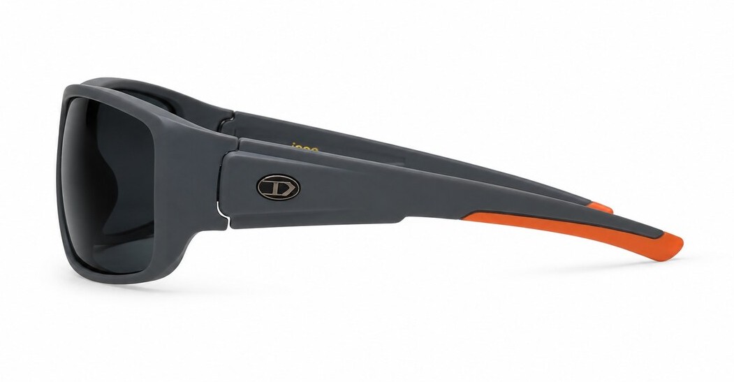 Moby men's wraparound polarised sunglasses with sculpted temples