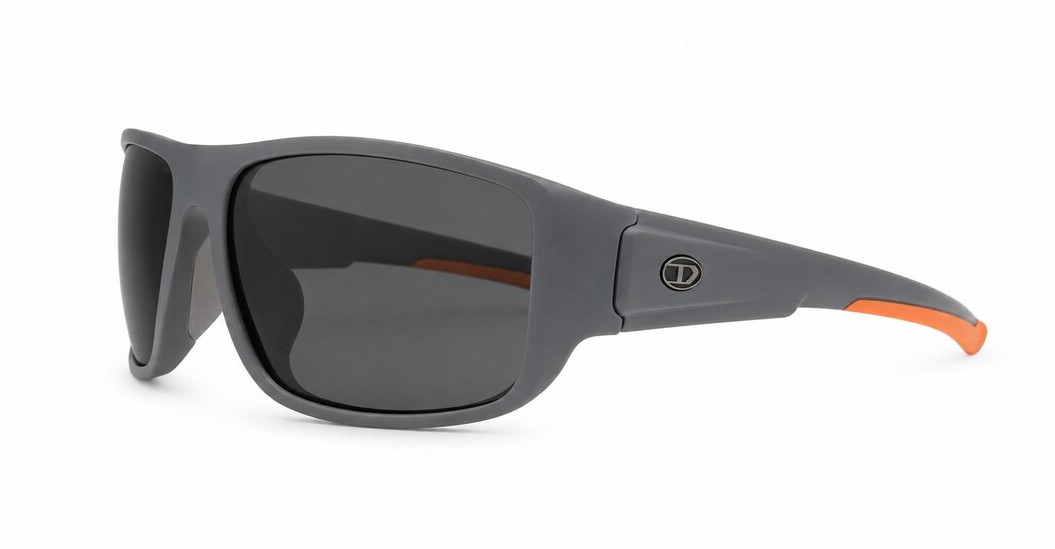 Moby men's wraparound polarised sunglasses with sculpted temples