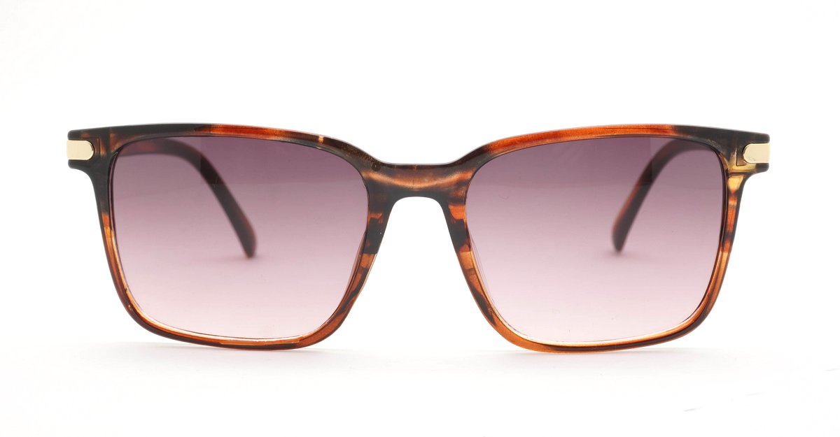 Coast women's squared sunglasses with gold temple detailing