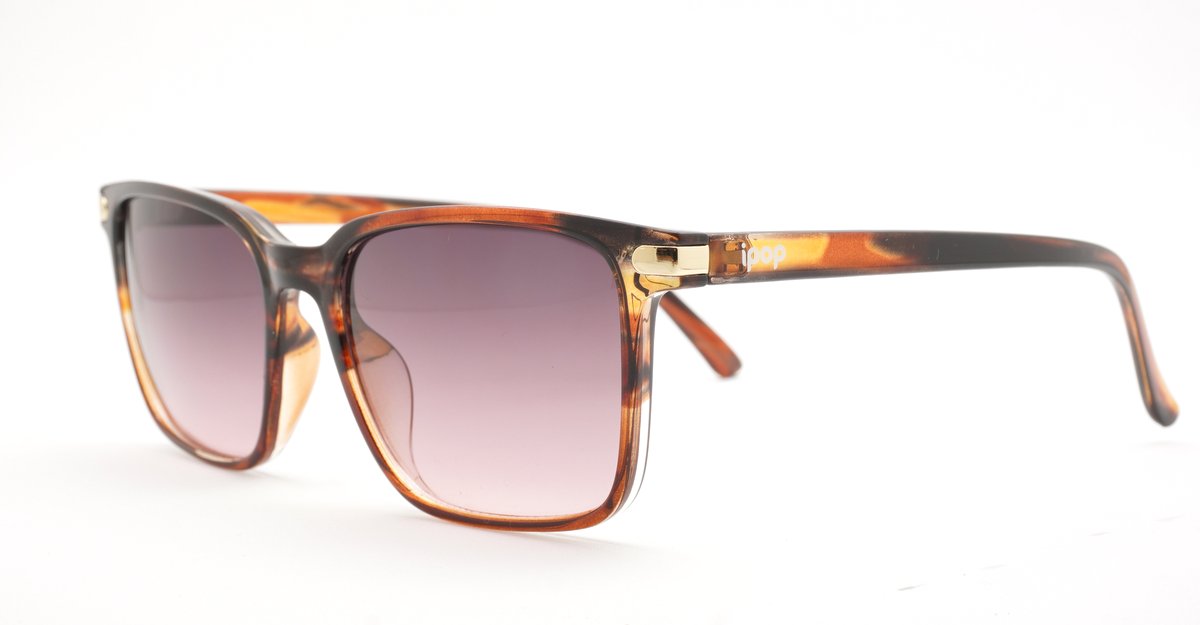 Coast women's squared sunglasses with gold temple detailing