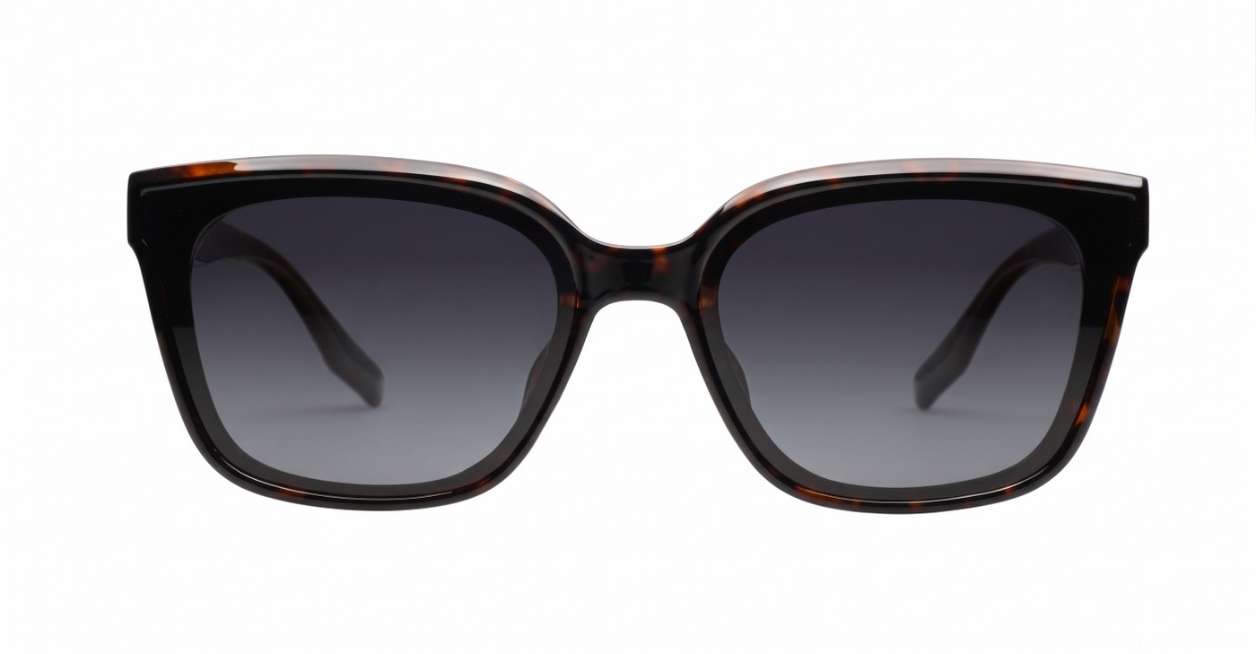 iPOP Skystep polarised cat eye sunnies in with silver temple detail