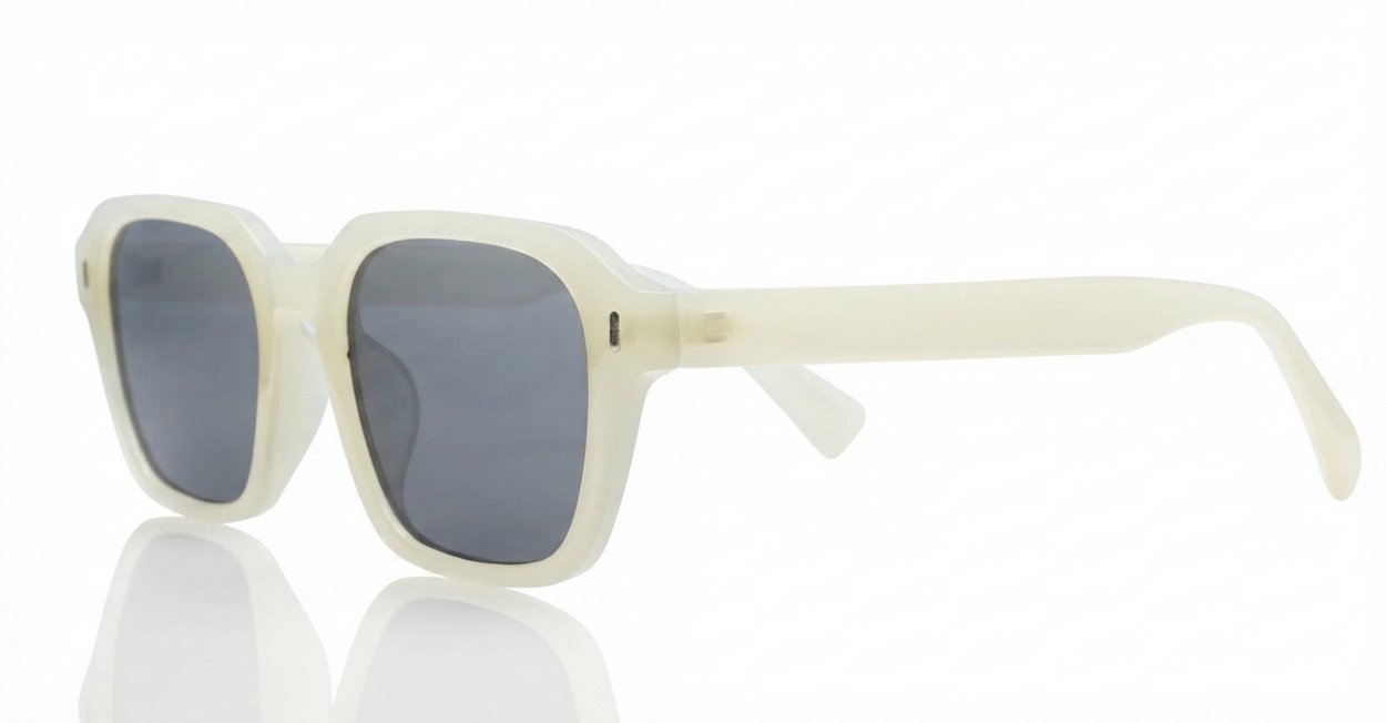 The Bobby unisex retro rectangle UV400 sunglasses with silver accents in three colours