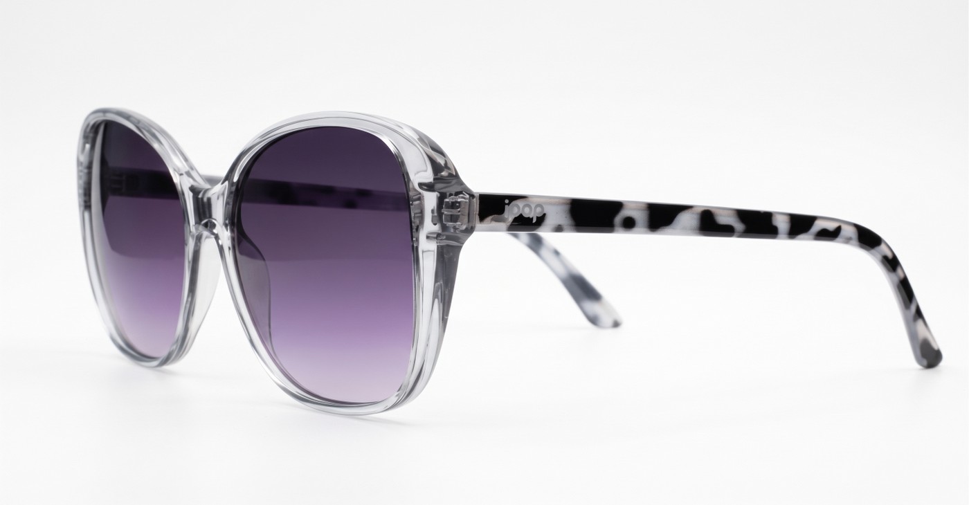 The Zaro bug-style UV400 sunglasses with generous coverage and stainless steel hinges