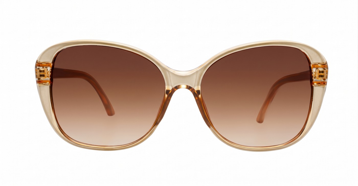The Zaro bug-style UV400 sunglasses with generous coverage and stainless steel hinges