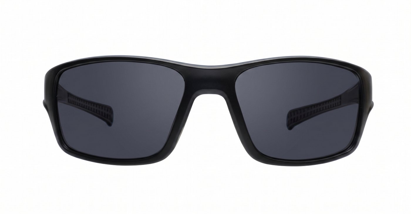  Blackwater matte black sports wrap polarised sunglasses super dark lenses