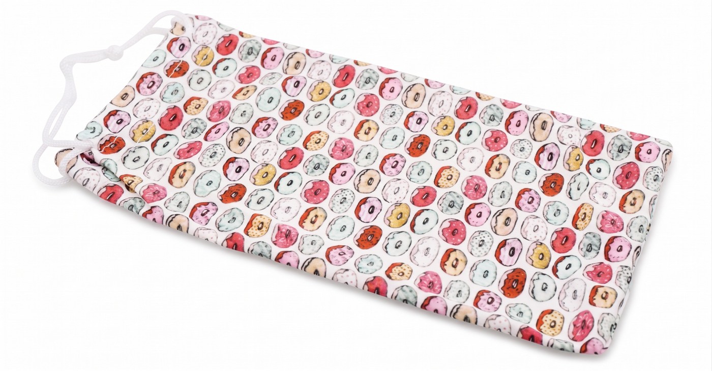 Donuts microfibre soft case with string pull - iPOP NZ