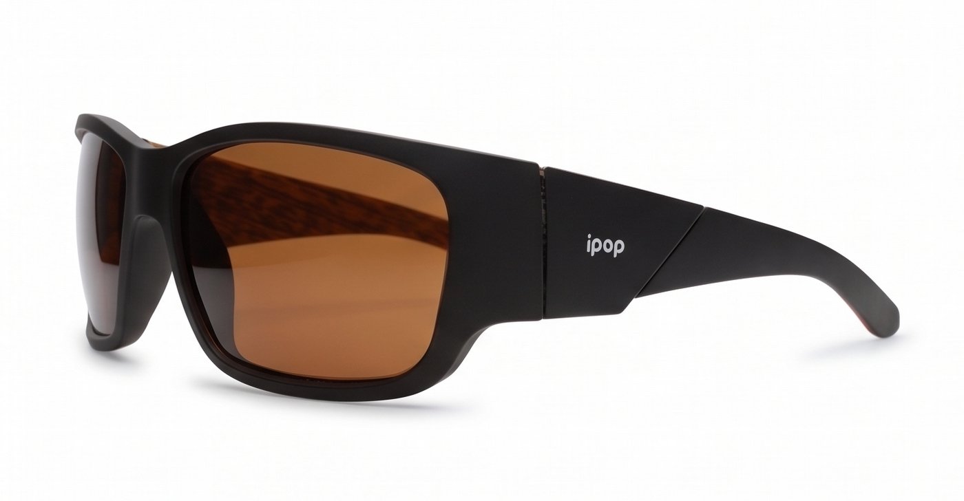 Outrider sports wrap polarised sunglasses wide temples side protection mirror lenses