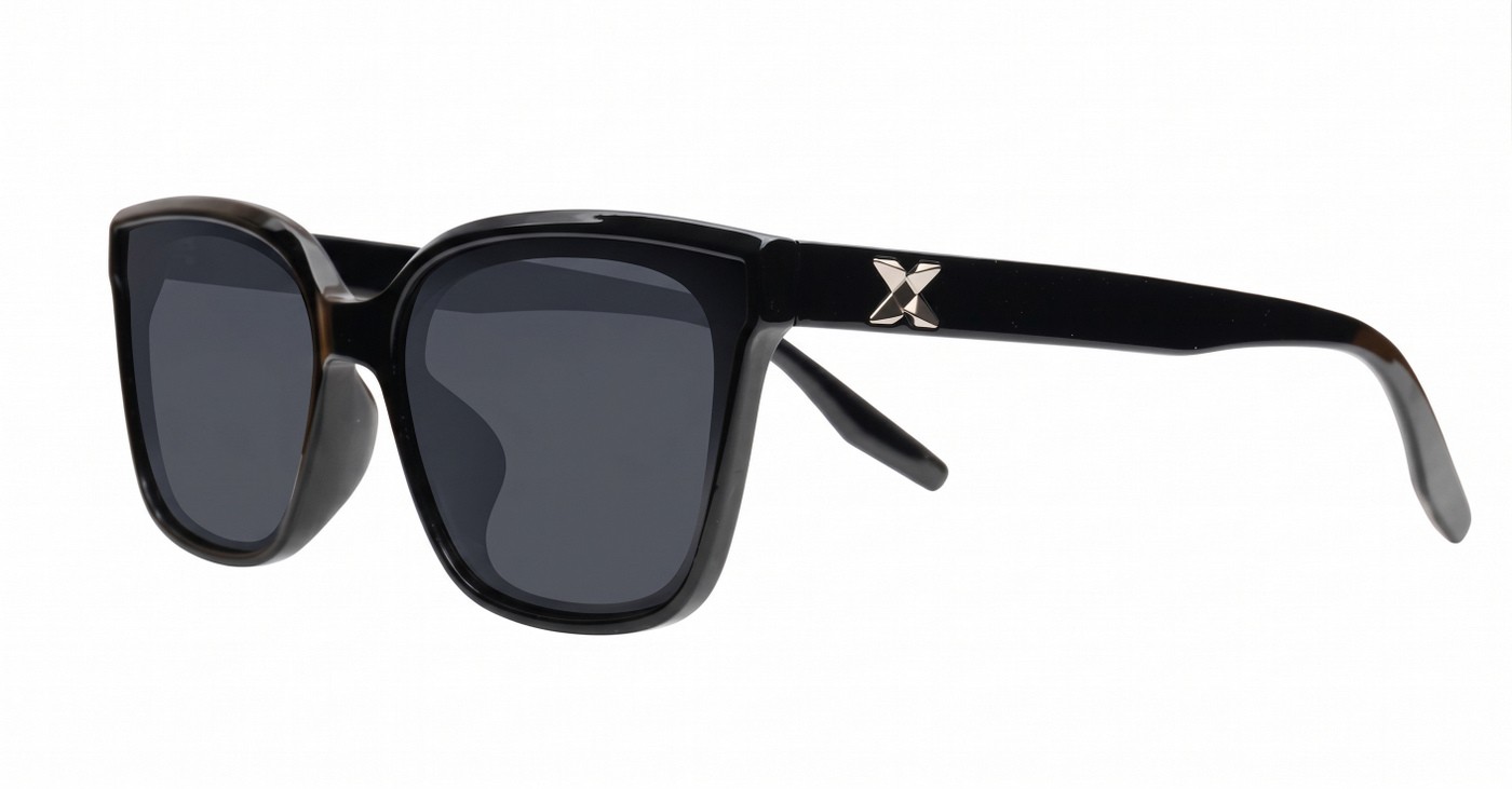 iPOP Skystep polarised cat eye sunnies in with silver temple detail