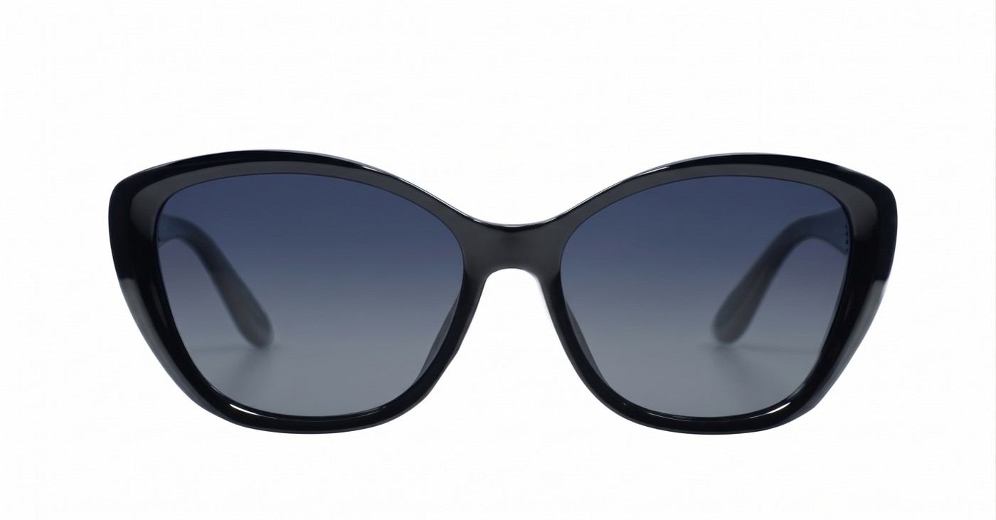 iPOP Maisie polarised soft cat eye sunglasses for women with gold inlay detail