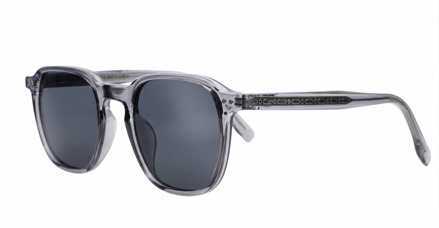 iPOP Urban small square polarised sunglasses in super dark