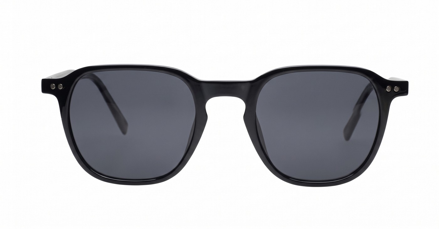 iPOP Urban small square polarised sunglasses in super dark