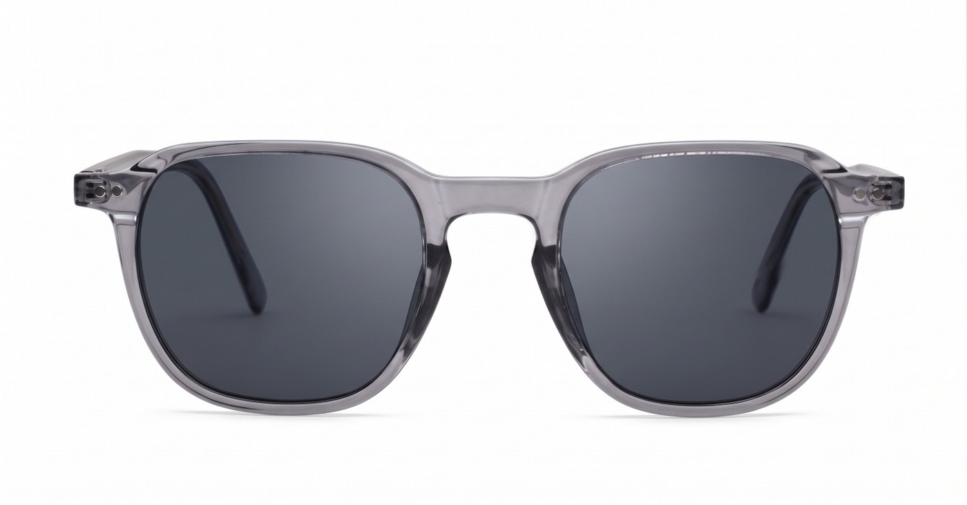 iPOP Urban small square polarised sunglasses in super dark
