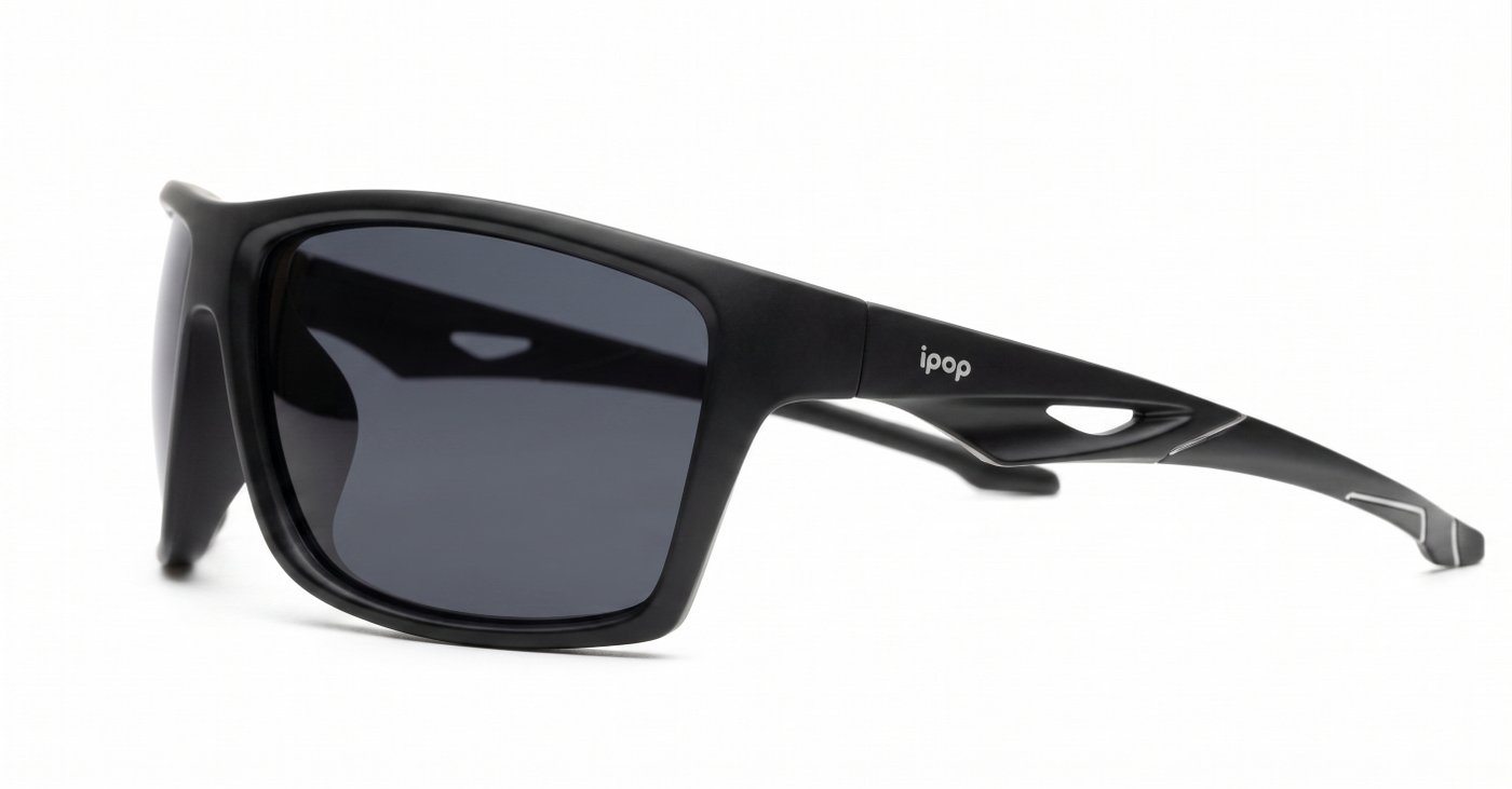 Vanguard matte black wrap polarised sunglasses revo mirror lenses fishing boating