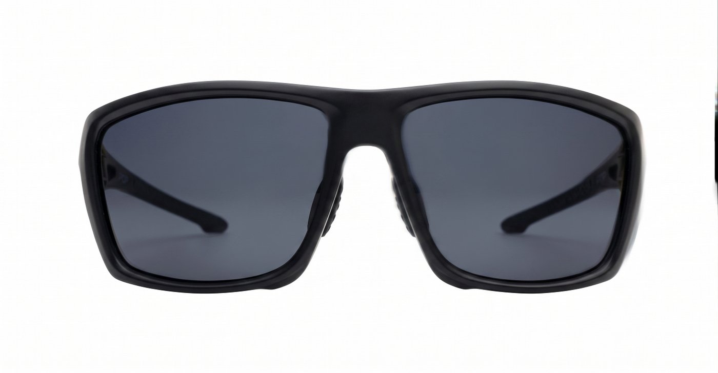 Vanguard matte black wrap polarised sunglasses revo mirror lenses fishing boating