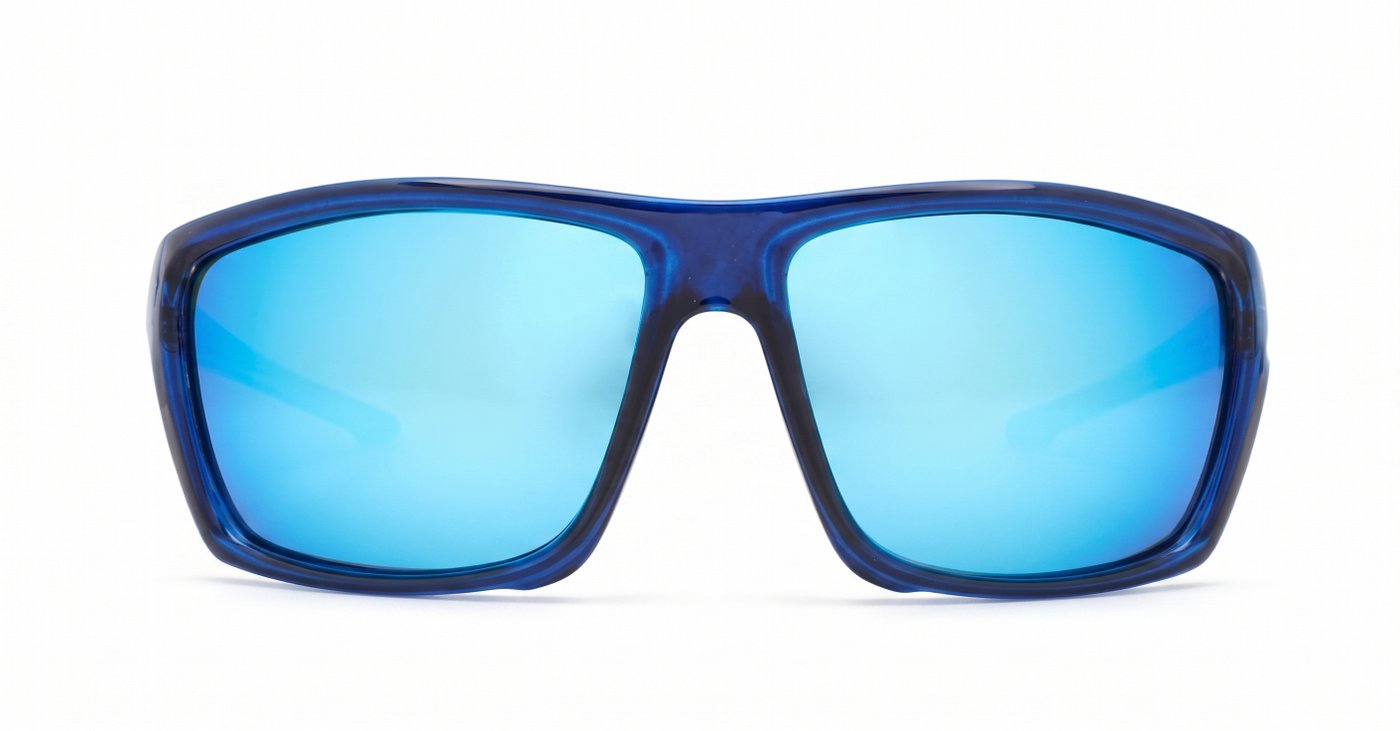 Vanguard matte black wrap polarised sunglasses revo mirror lenses fishing boating