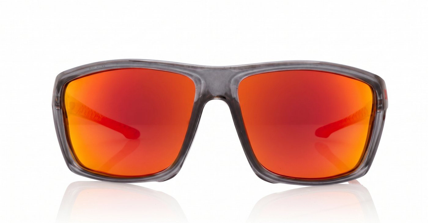 Vanguard matte black wrap polarised sunglasses revo mirror lenses fishing boating