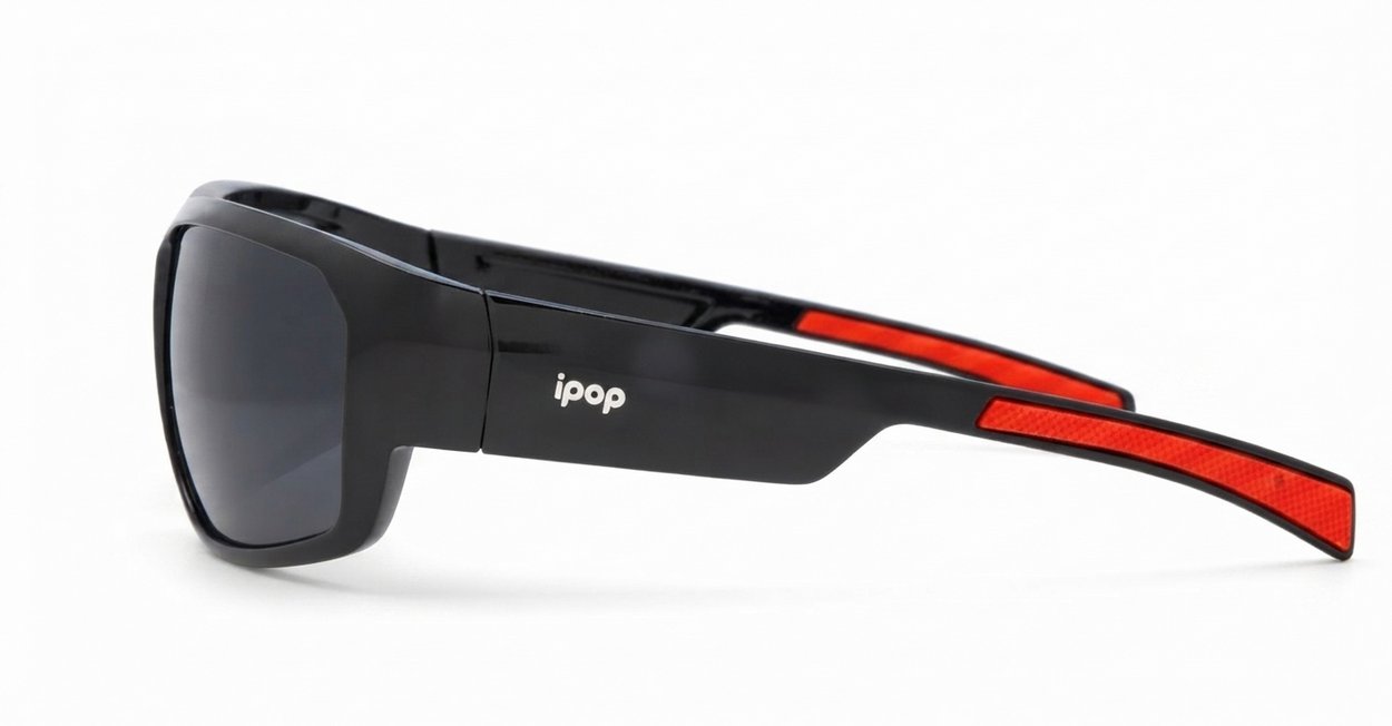 Stone SD black wrap polarised sunglasses super dark category 3 lenses