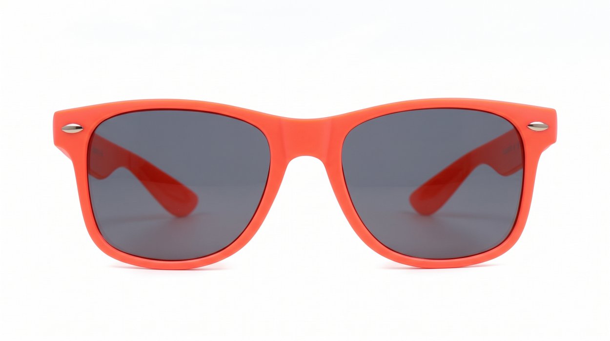 Neo neon wayfarer UV400 sunglasses super dark grey lenses