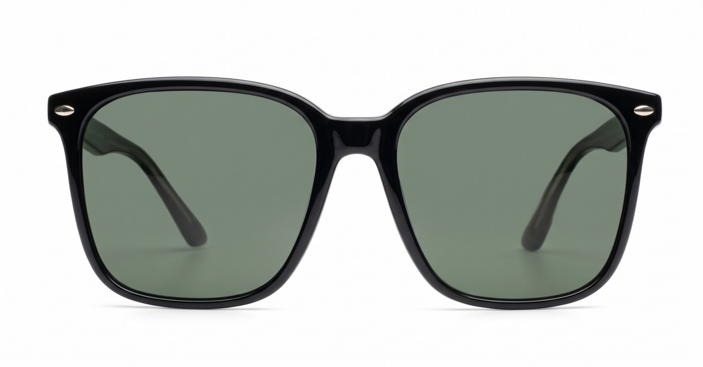 The Nina larger round UV400 sunglasses for women with wire-core temples