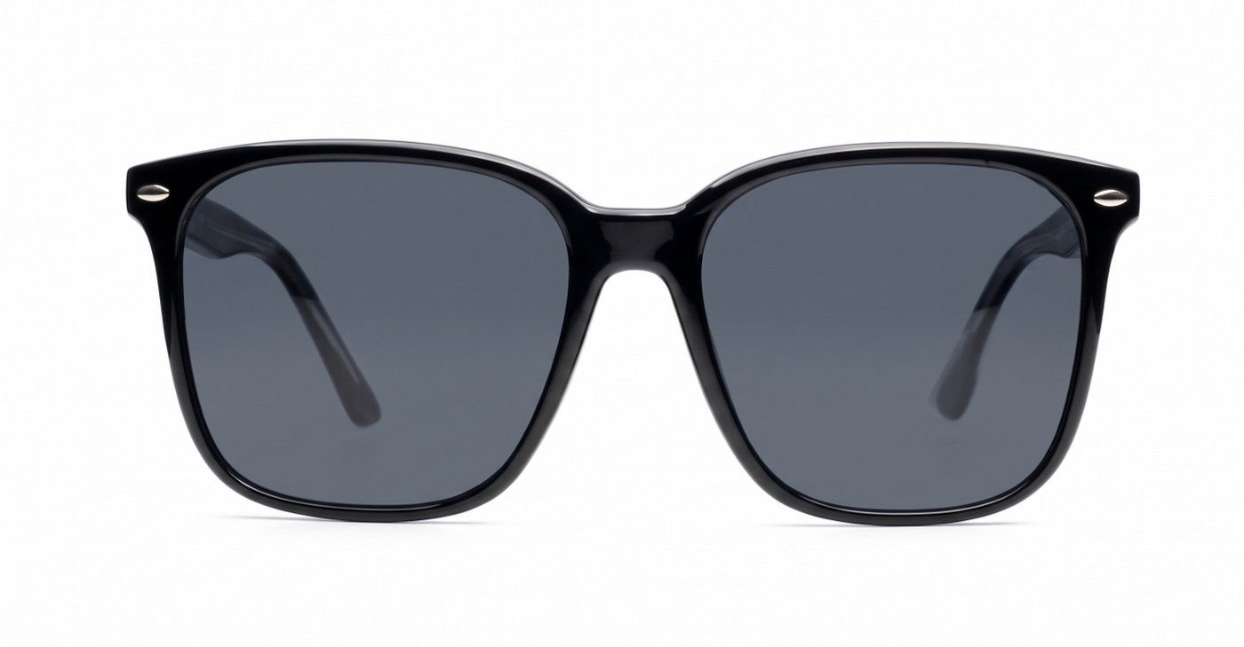 The Nina larger round UV400 sunglasses for women with wire-core temples